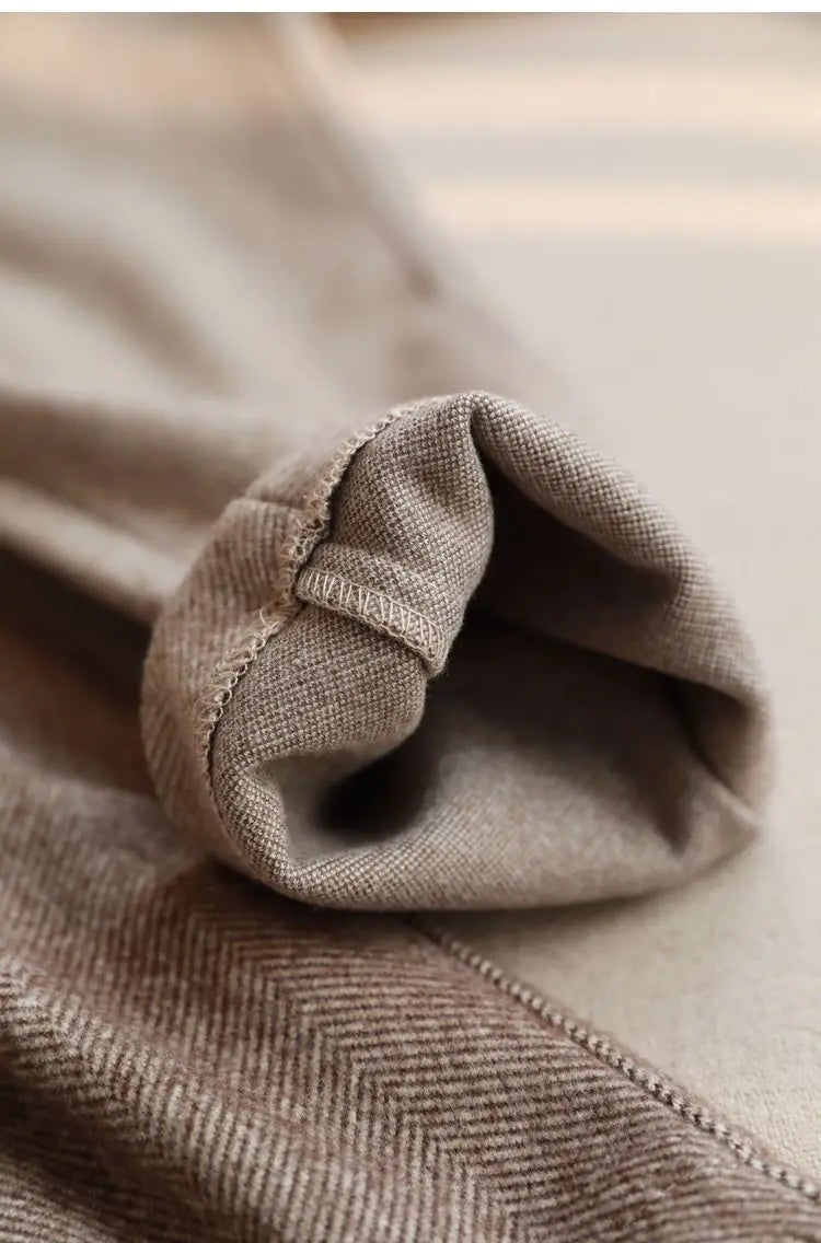 High Waist Women Suit Pants