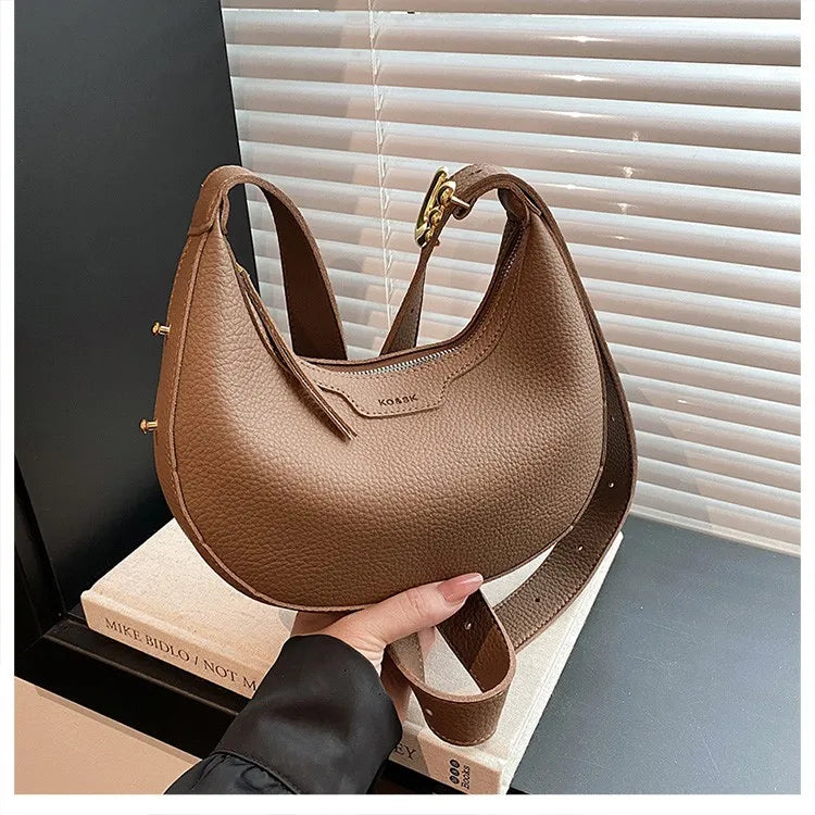 Slant Cross Single Shoulder Bag