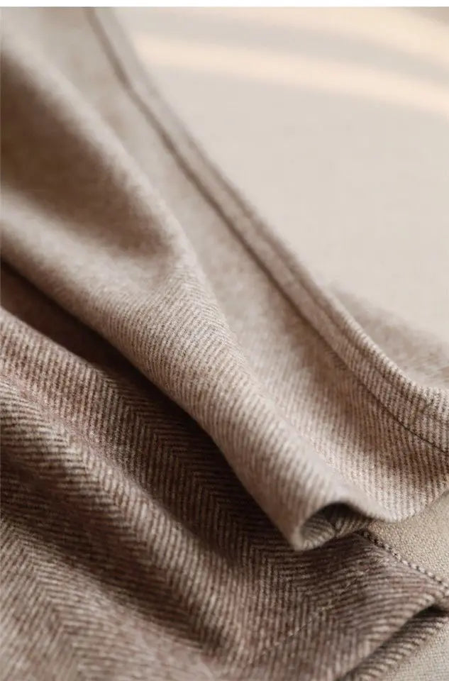 High Waist Women Suit Pants