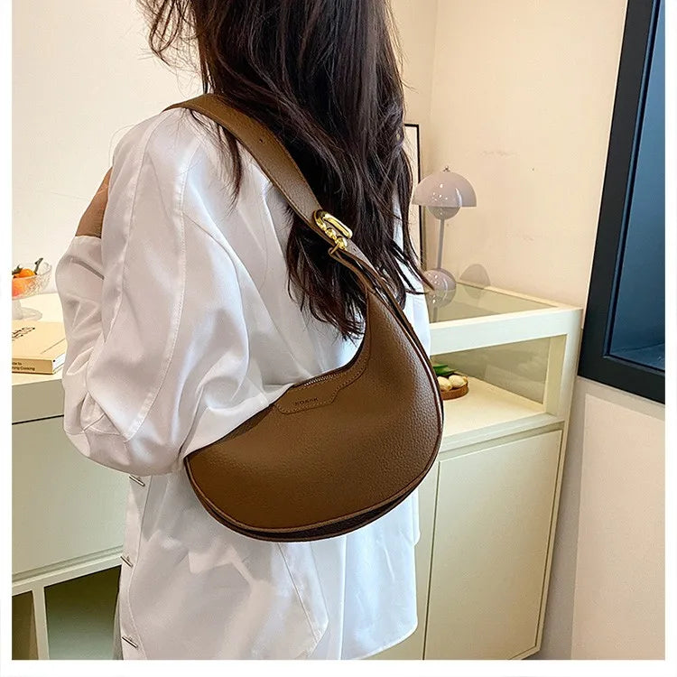 Slant Cross Single Shoulder Bag