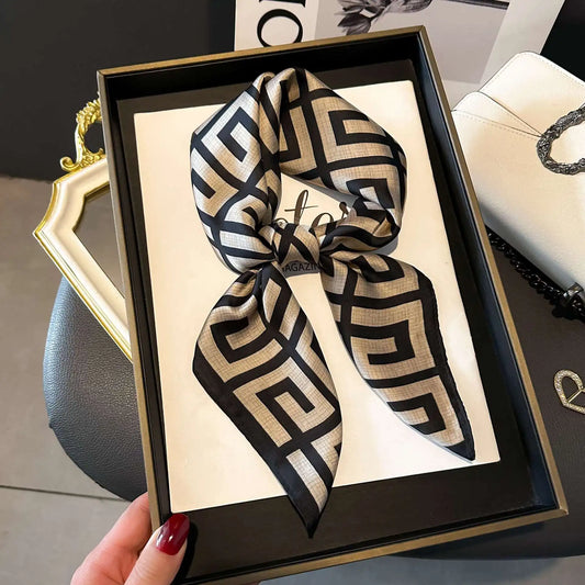 Silk Square Scarf Women