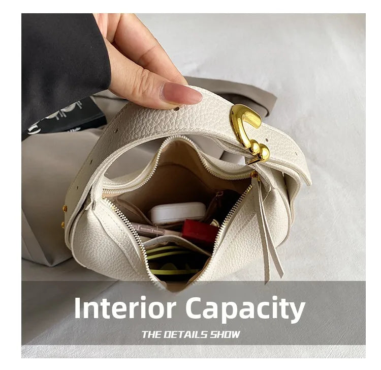 Slant Cross Single Shoulder Bag