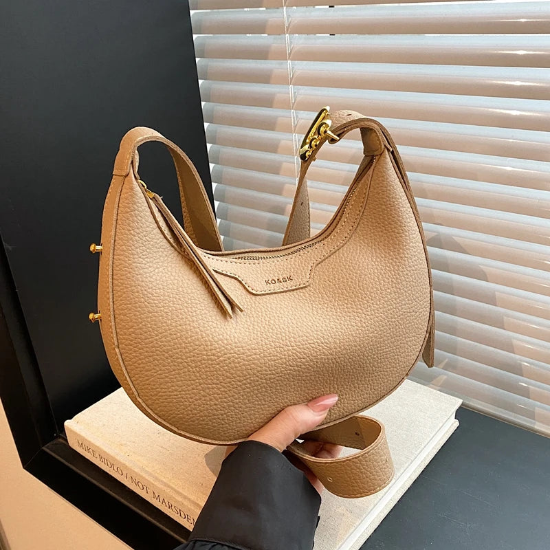 Slant Cross Single Shoulder Bag