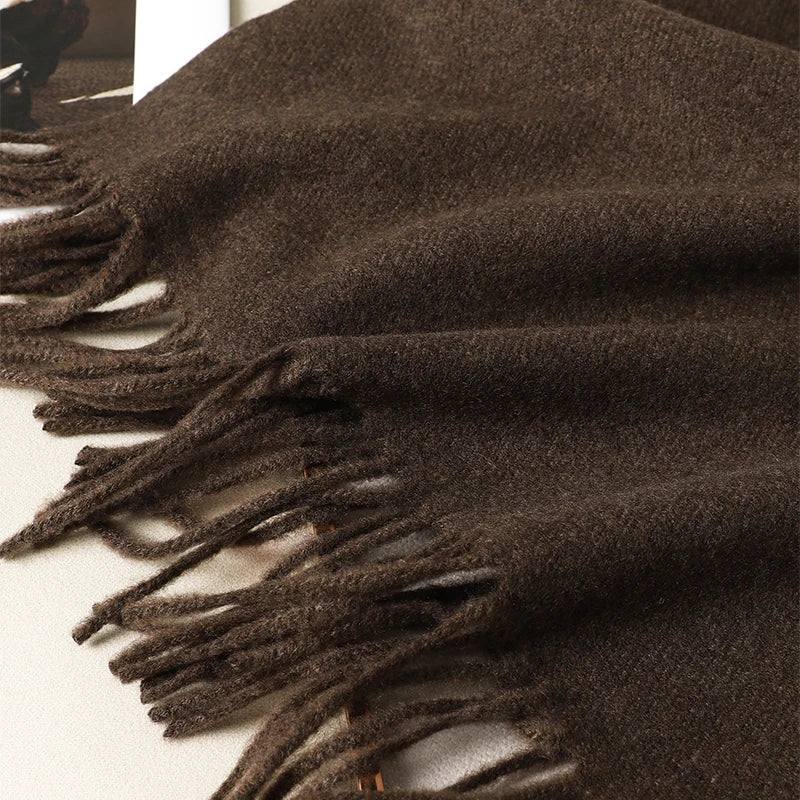 Long Cashmere Winter Scarf