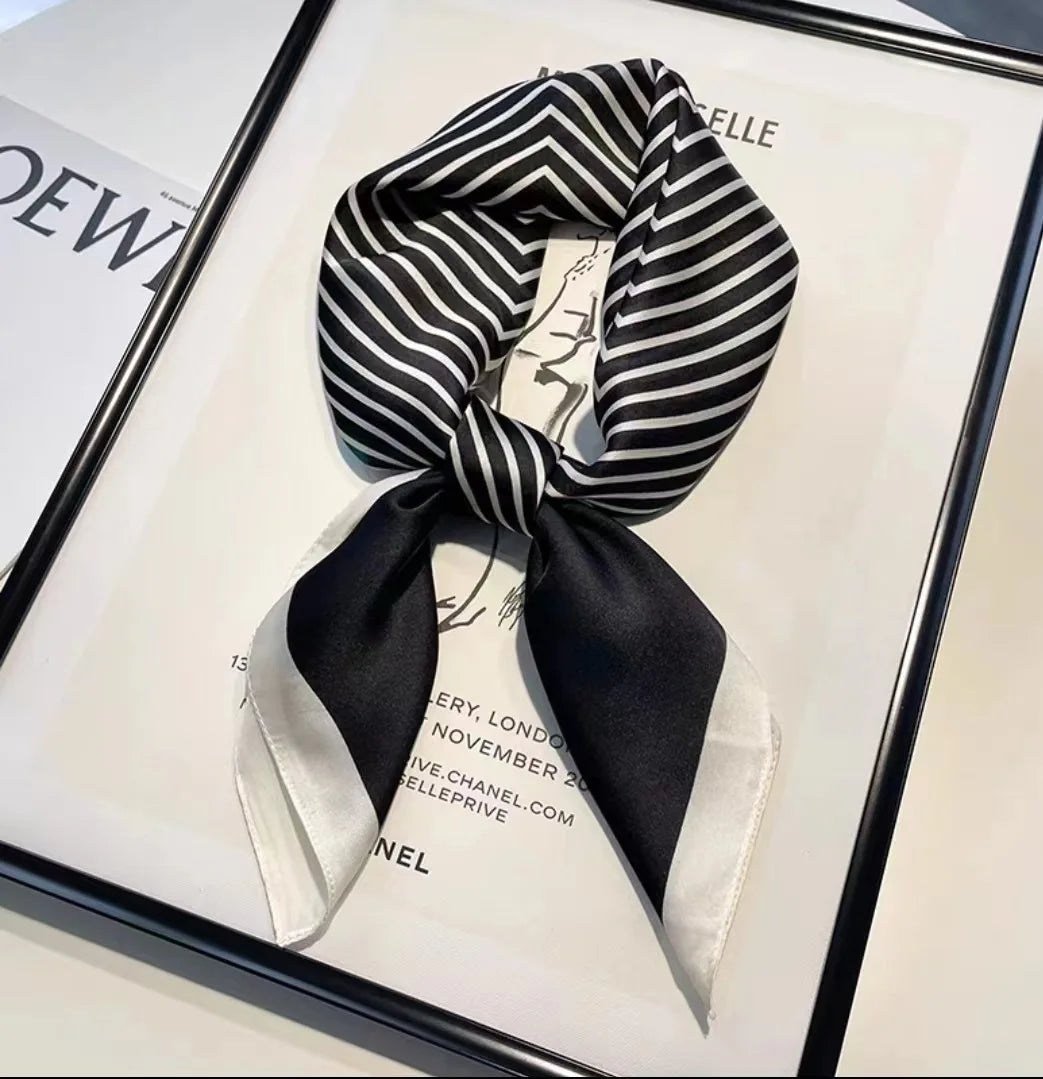 Silk Square Scarf Women