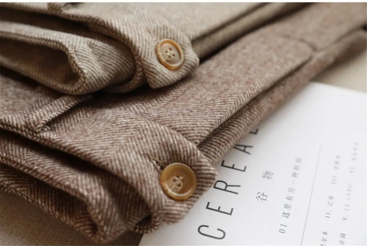 High Waist Women Suit Pants